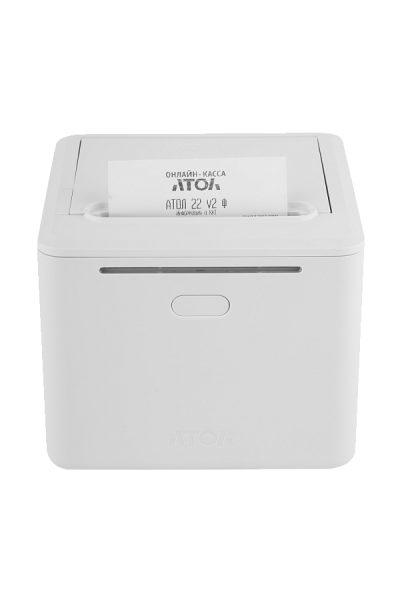 фискальный регистратор "атол 22 v2 ф", без фн. usb. rs-232. ethernet. (5.0) (с итс) (белый) (64869)